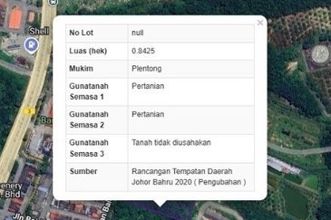 2 Acre Agriculture Land Commercial Zone @ Ulu Tiram