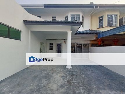 [RENOVATED & REFURBISHED UNIT] Double Storey Terrace Intermediate at Taman Merdeka Jaya, Fully Tiles, Upstairs With SPC Flooring, Melaka, Batu Berendam