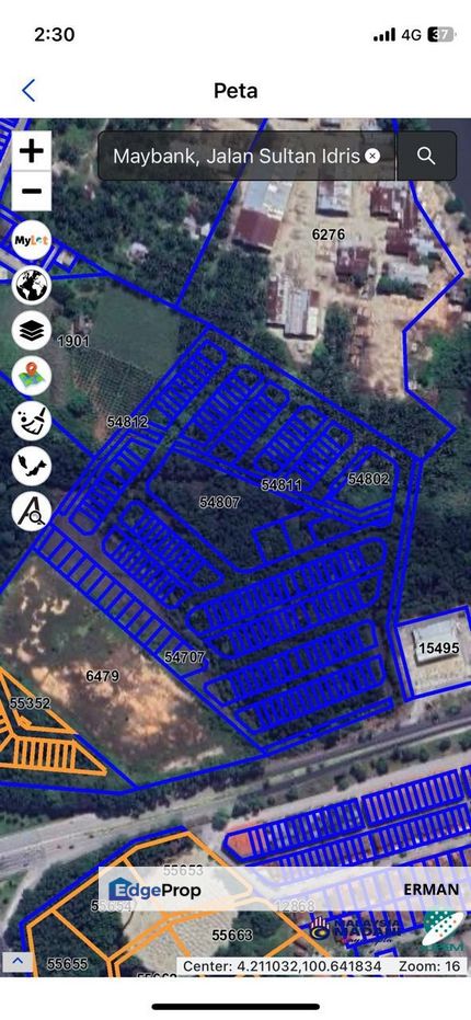 [For Sale][Mixed Developement] Manjung 17 Ekar Tanah Untuk Dijual JV, Perak, Lumut