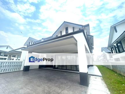 FACING OPEN LAWN | 2 Storey Semi D Hevea @ Elmina Gardens, Denai Alam, Selangor, Shah Alam