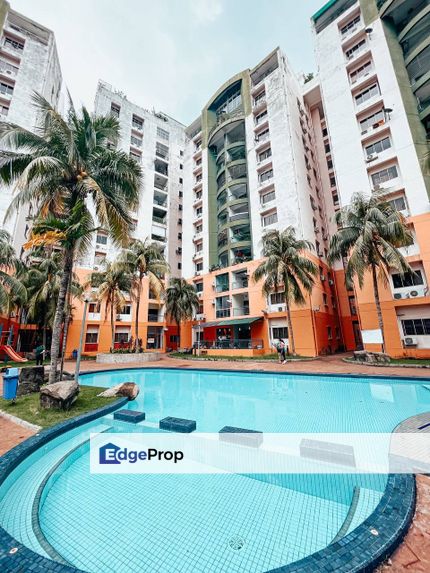 FACING POOL, GROUND FLOOR City Garden Palm Villa Condominium Taman Cempaka, Ampang, Selangor, Ampang