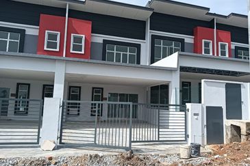 Completed Soon 22 x 75 Double Storey House nr Krubong Ayer Keroh Melaka Tengah