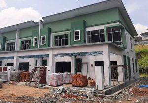 Bumi Lot Zero Downpayment Completed Double Storey House nr Krubong Ayer ...