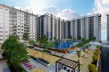 Freehold Service Apartment for Sale, Ambience Residence, nr Pulau Gadong Malim Klebang Cheng Melaka Sentral