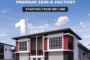 50 x 150 sq.ft factory located at Lebuhraya Segamat-Kuantan Segamat Johor