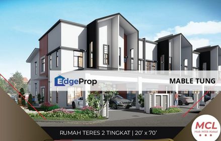 Freehold Limbongan Melaka Town Double storey House nr Klebang Melaka, Melaka, Melaka Tengah