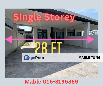 28 x 75 Single Storey Extra Land Gated Guarded- Ayer Keroh Mitc Melaka, Melaka, Ayer Keroh