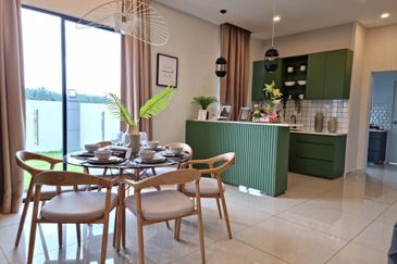 Freehold Bukit Gambir Double Storey House Gated Guarded Muar Johor