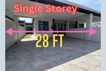 28 x 75 sq.ft Single Storey Gated Guarded Nr Ayer Keroh Bemban Melaka