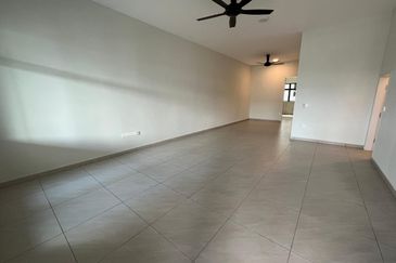 Completed with CF bumi Lot Double Storey House at Krubong nr Melaka town