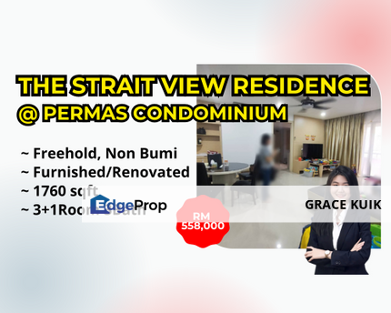 ✅ The Straits View residence for sale, Johor, Permas Jaya/Senibong