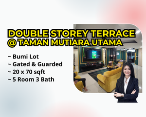 Double Storey Terrace House 📍Taman Mutiara Utama @ Mutiara Rini for ...