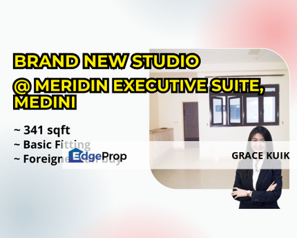 Brand New Studio For Sale✨ Meridin executive suite @ Medini, Johor, 