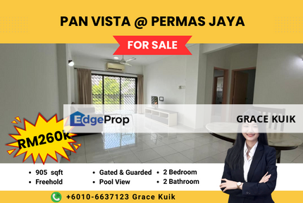 Pan Vista @ Permas Jaya For Sale, Johor, Permas Jaya/Senibong
