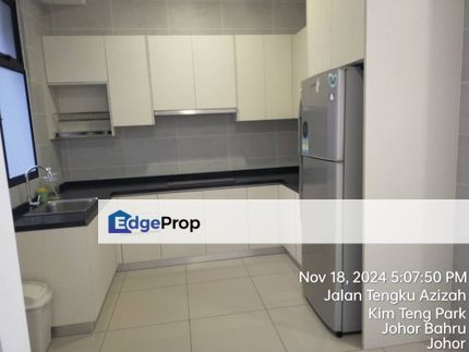 Twin Tower Residence Studio for #Rent , Johor, Johor Bahru
