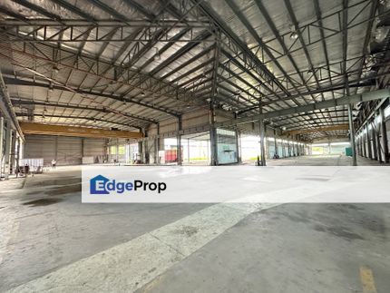 5500Amp Factory with Crane for Rent and Sale, Johor, Nusajaya