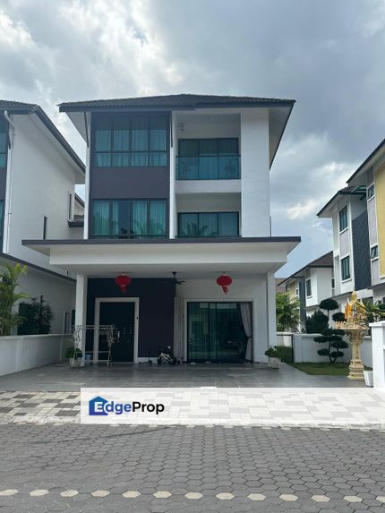 Gated and Guarded 3 Storey Semi D House For Sale, Perak, Ipoh