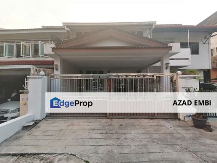 Price Below Market Value!  RENOVATED DOUBLE STOREY TERRACE HOUSE TAMAN AYER PANAS, Kuala Lumpur, Setapak