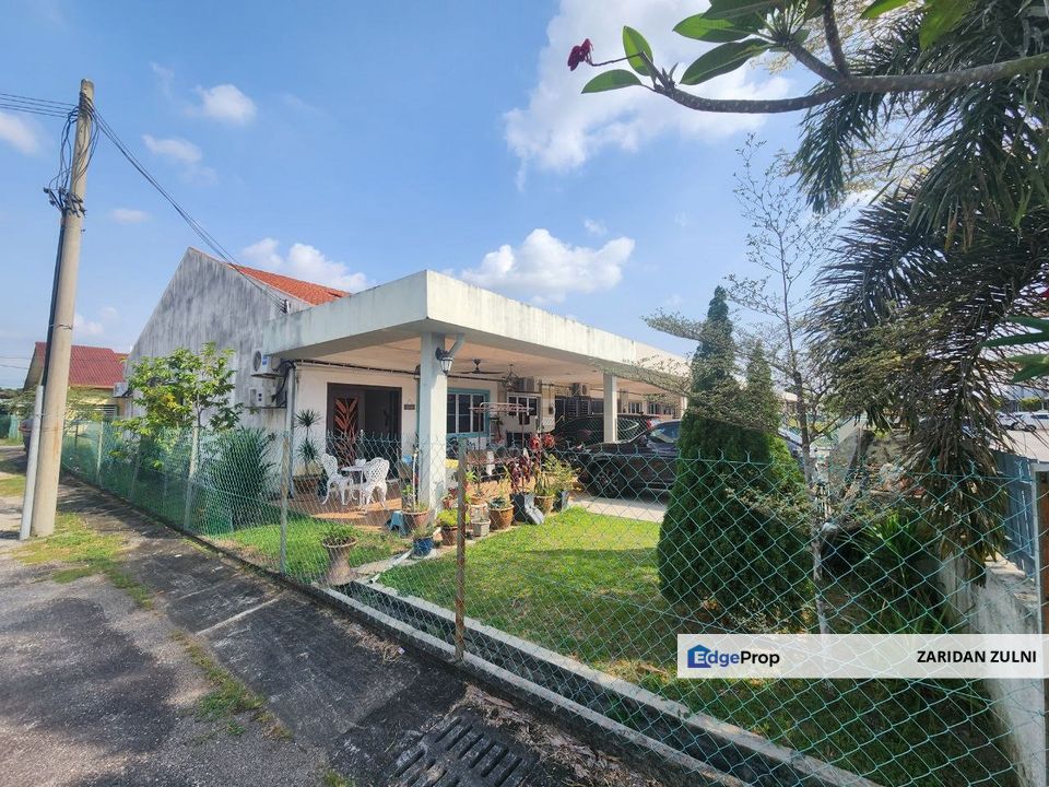 End Lot Single Storey Terrace Taman Meru Permai, Klang, Selangor, Klang