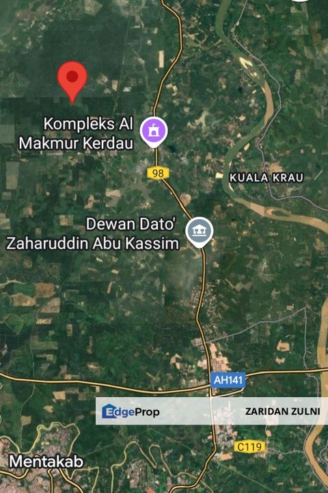 Residential Land @ Kerdau, Temerloh, Pahang , Pahang, Temerloh