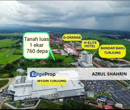 Tanah Sesuai untuk pembangunan 1.76 ekar untuk di jual di Bandar Baru Tunjung , Kelantan, Kota Bharu