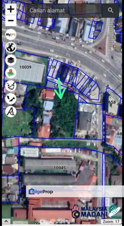 Tanah 0.54 ekar dlm bandar kota bharu untuk dijual, Kelantan, Kota Bharu