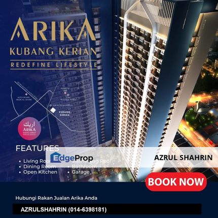 Arika Kubang Kerian, Kelantan, Kota Bharu