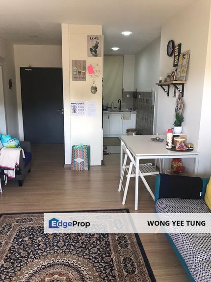 Roi 4.4% renovated studio for sale near Aeon Mall, Selangor, Shah Alam