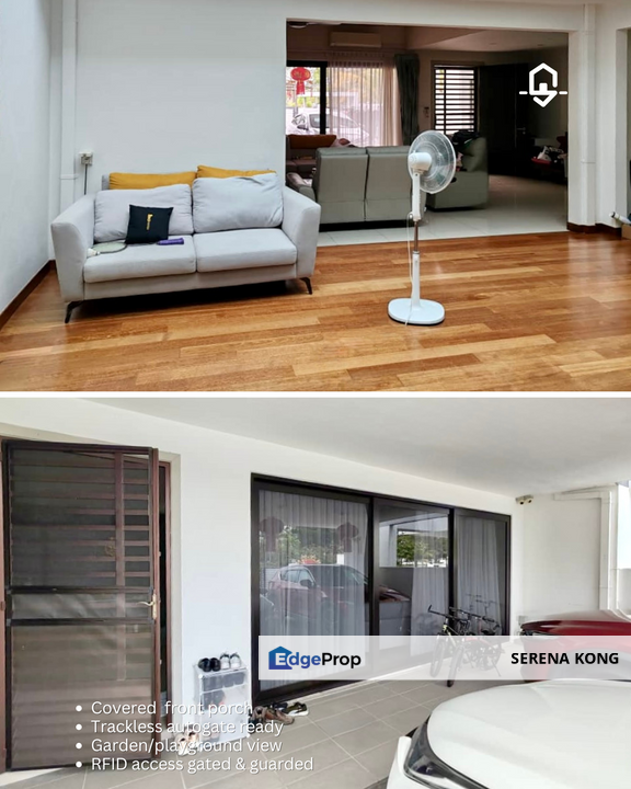 📣 Glass-roof Sky Courtyard Aralia @ Elmina Gardens 2 Storey Superlink House for RENT!, Selangor, Shah Alam