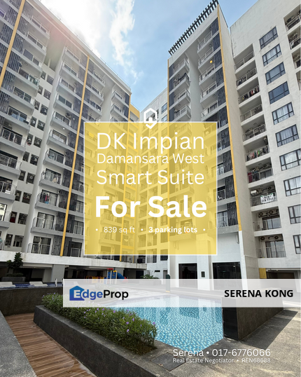 📣 Smart Living, Smarter Spaces. DK Impian Smart Suite for SALE!, Selangor, Shah Alam