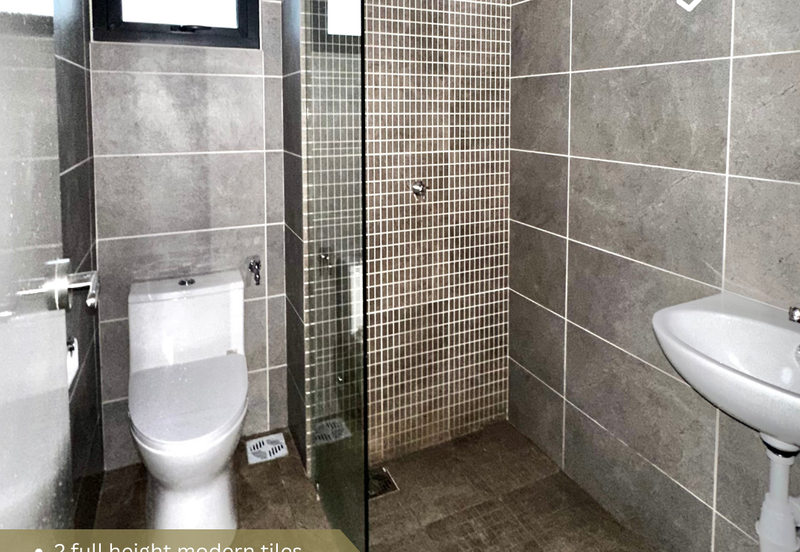 Brand New Corner Unit Completed with Partial Furnished! Embayu Damansara West Subang 2 Condo for SALE!!