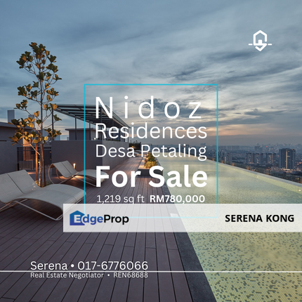 Fully Furnished Nidoz Residences Desa Petaling Condominium for SALE!, Kuala Lumpur, Desa Petaling