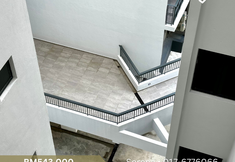 📣 Special Offer Month!! Brand New Corner Unit Completed with Partial Furnished! Embayu Damansara West Condominium for SALE!!