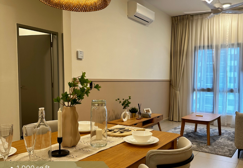 📣 Special Offer Month!! Brand New Corner Unit Completed with Partial Furnished! Embayu Damansara West Condominium for SALE!!