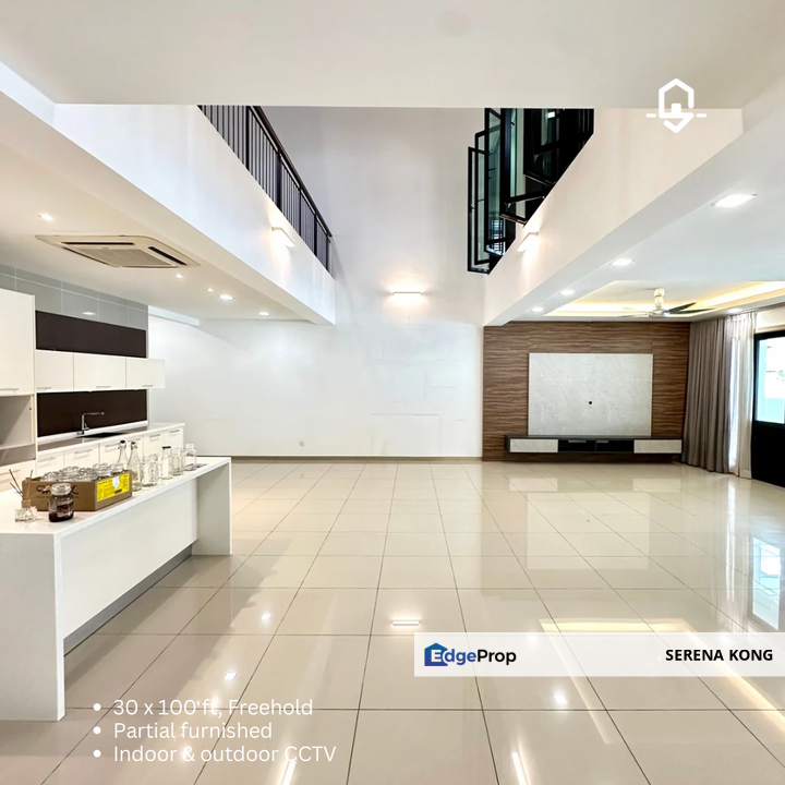 📣 SIGNATURE KITCHEN Design & Built CLUSIA @ Elmina Gardens Double Volume High Ceiling 2 Storey Superlink House for SALE!, Selangor, Shah Alam