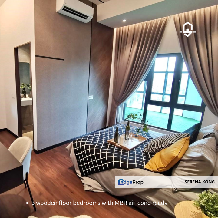 📣 Discount upto RM33K!! Developer Unit Completed with Partial Furnished! Embayu Damansara West Condominium for SALE!!, Selangor, Shah Alam