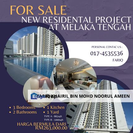 Projek Perumahan Baru untuk penduduk melaka tengah, Melaka, Bukit Serindit