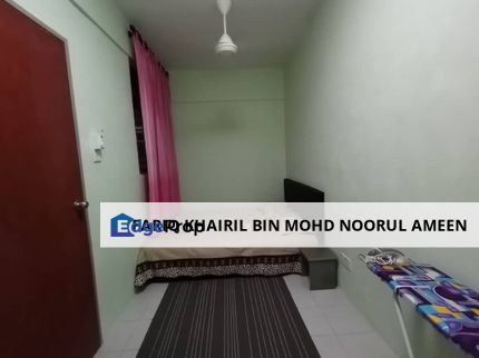 Apartment with fully furnish for sale at Perai Area, Penang, Seberang Perai