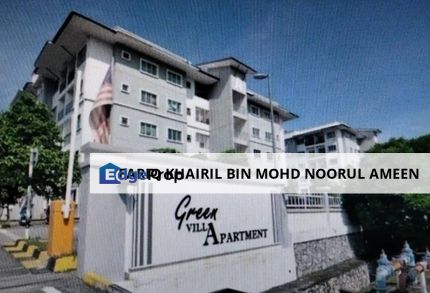 3 besroom vs 2 bathroom pangsapuri green villa for sale, Selangor, Bangi