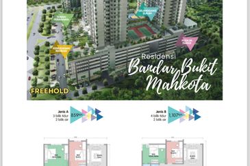 PROJEK PERUMAHAN HARGA MAMPU MILIK RESIDENSI PR1MA BANDAR BUKIT MAHKOTA