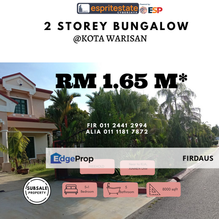 2 Storey Bungalow Freehold for Sale, Selangor, Sepang