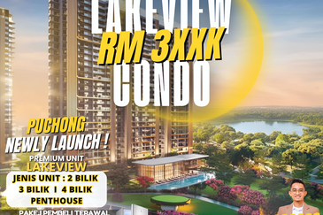 [ LAKEVIEW ] KONDO MEWAH MAMPU MILIK PUCHONG - 100% FULLY FURNISHED + LRT STATION