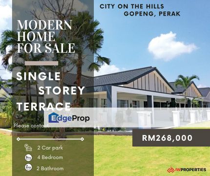 Sierra Beringin Gopeng Perak New Projek Teres setingkat dan 2 Tingkat Mampu Milik!, Perak, Gopeng