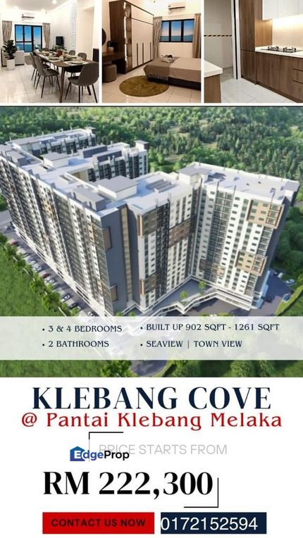 KLEBANG COVE RESIDENSI Tanjong Kling  Apartment Klebang Melaka , Melaka, Tanjong Kling