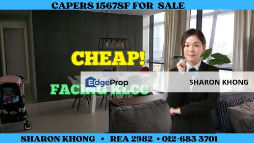 Cheap and good feng sui 1567sf unit for RM888k !, Kuala Lumpur, Sentul