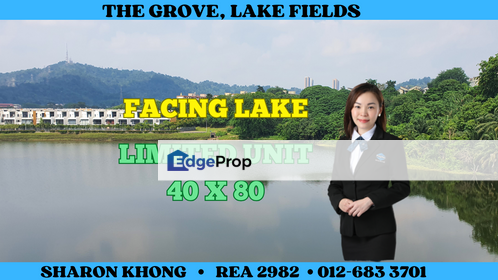 Lakeview semi D at The Grove Lakefields, Kuala Lumpur, Sungai Besi