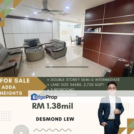 TAMAN ADDA HEIGHTS @ MAPLE RED, Johor, Johor Bahru
