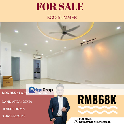 Eco summer/Double Storey, Johor, Johor Bahru