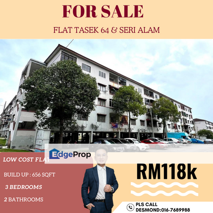 Flat Tasek 64 /Seri Alam, Johor, Masai