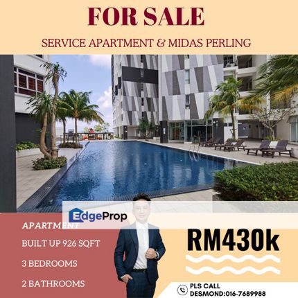 Service Apartment/Midas Perling, Johor, Johor Bahru